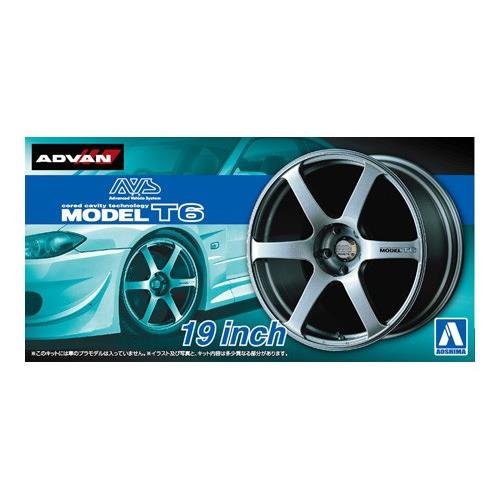 Przejdź do produktu AOSHIMA 05379 - 1:24 Felgi + Opony AVS Model T6 19inch