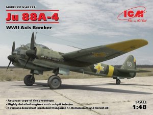ICM 48237 - 1:48 Junkers Ju 88A-4 WWII Axis Bomber