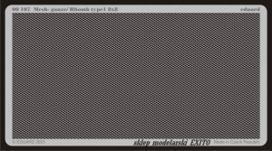 EDUARD 00107 - Mesh - gauze/ Rhomb type 1 8x8