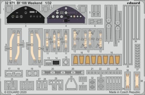 Przejdź do produktu Eduard 32971 - 1:32 Bf 108 Weekend