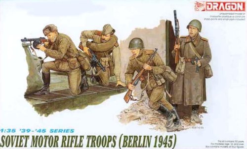Przejdź do produktu DRAGON 6019 - 1:35 Sovier Motor Rifle Troops - Berlin 1945