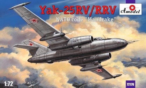 Przejdź do produktu AMODEL 72176 - 1:72 Yakovlev Yak-25 RV / RVV - Mandrake