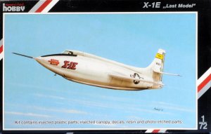 SPECIAL HOBBY 72158 - 1:72 X-1E Last model
