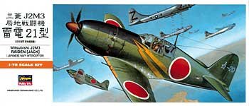 Przejdź do produktu HASEGAWA A05 - 1:72 Mitsubishi J2M3 Raiden (Jack)