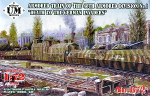 UNIMODELS UM-MT 672 - 1:72 Armored Train of the 48th Armored Division