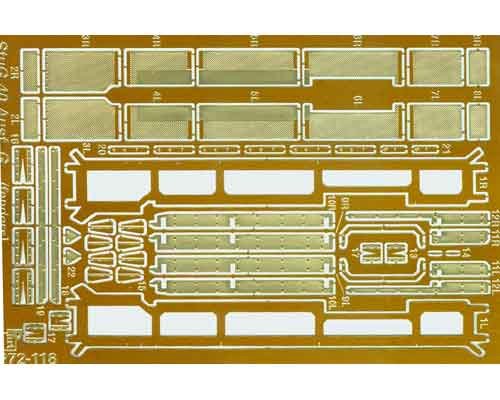 Przejdź do produktu PART P72118 - 1:72 StuG 40 fenders