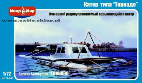 Przejdź do produktu MIKROMIR 72003 - 1:72 German sprengboot Tornado