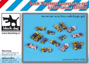 BLACK DOG S35001 - 1:350 Deck Tractors accessories set
