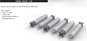 EDUARD 648274 - 1:48 CBU-87 bombs