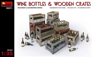 MINIART 35571 - 1:35 Wine bottles & wooden crates