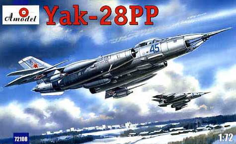 Przejdź do produktu AMODEL 72108 - 1:72 Yakovlev Yak-28 PP