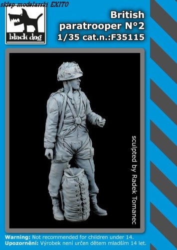 Przejdź do produktu BLACK DOG F35115 - 1:35 British paratroper N°2