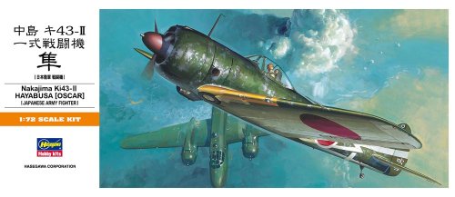 Przejdź do produktu HASEGAWA A01 - 1:72 Nakajima Ki43-II Hayabusa (Oscar)