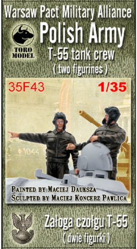 Przejdź do produktu TORO MODEL 35F43 - 1:35 Załoga czołgu T-55 - Wojsko Polskie