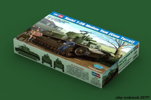 Przejdź do produktu HOBBY BOSS 83855 - 1:35 Soviet T-28 Medium Tank (Cone Turret)