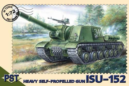 Przejdź do produktu PST 72004 - 1:72 ISU-152 Heavy Self-propelled Gun