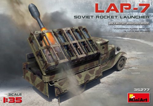 Przejdź do produktu MINIART 35277 - 1:35 Soviet Rocket Launcher LAP-7