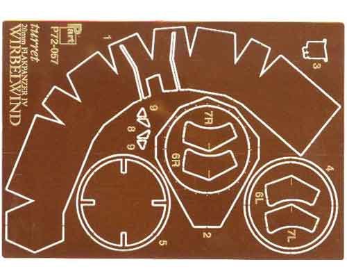 Przejdź do produktu PART P72057 - 1:72 Flakpanzer IV Wirbelwind - turret