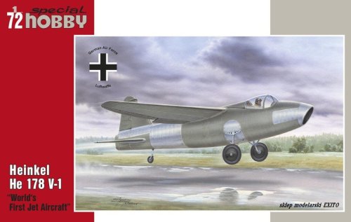 Przejdź do produktu SPECIAL HOBBY 72321 - 1:72 Heinkel He 178 V-1 Worlds First Jet Aircraft