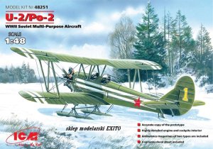 ICM 48251 - 1:48 U-2 / Po-2 WWII Soviet Multi-Purpose Aircraft