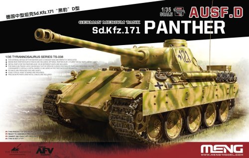 Przejdź do produktu MENG MODEL TS038 - 1:35 Sd.Kfz.171 Panther Ausf.D German Medium Tank