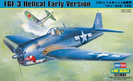 Przejdź do produktu HOBBY BOSS 80338 - 1:48 F6F-3 Hellcat Early Version