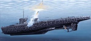 MIRAGE 40042 - 1:400 U-511 typ U-IX B Turm I + WG42 - Niemiecki okręt podwodny