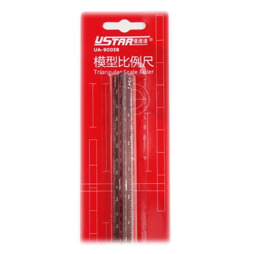 Przejdź do produktu U-STAR UA90038 - Linijka - Triangular Scale Ruler