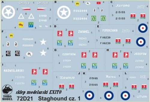 Przejdź do produktu TORO MODEL 72D21 - 1:72 Staghound w PSZ cz.1