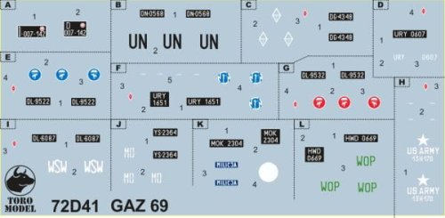 Przejdź do produktu TORO MODEL 72D41 - 1:72 GAZ 69 w Polsce
