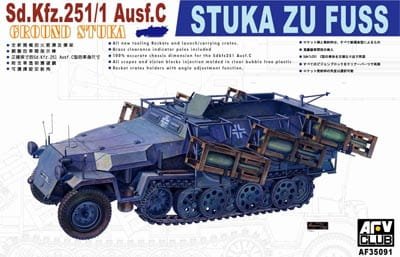Przejdź do produktu AFV CLUB 35091 - 1:35 Sd.Kfz. 251/1 ausf.C Stuka Zu Fuzz
