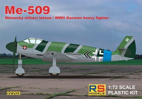 Przejdź do produktu RS MODELS 92203 - 1:72 Messerschmitt Me 509