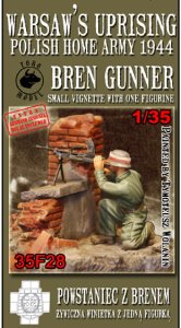 TORO MODEL 35F28 - 1:35 Powstanie Warszawskie - powstaniec z Brenem