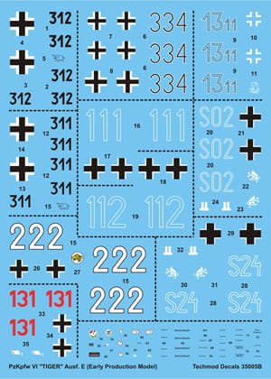 Przejdź do produktu TECHMOD 35005 - 1:35 Pzkpfw. VI Tiger I early
