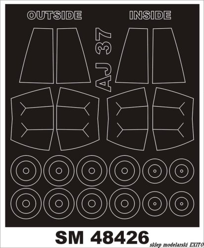 Przejdź do produktu MONTEX SM48426 - 1:48 AJ-37 Viggen