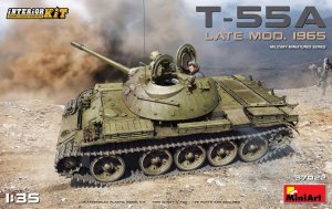 MINIART 37022 - 1:35 T-55A Late Mod.1965 w/ interior kit
