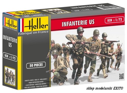 Przejdź do produktu HELLER 49601 - 1:72 US Infantry