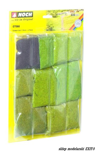 Przejdź do produktu NOCH 07066 - Grass Fibres Assortment - short ( 1,5 mm , 2,5 mm )