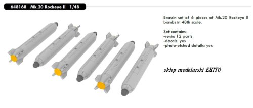 Przejdź do produktu EDUARD 648168 - 1:48 Mk.20 Rockeye II