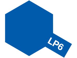 TAMIYA 82106 LP-6 - Farba LP-6 Pure Blue 10 ml