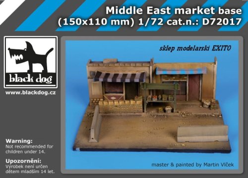 Przejdź do produktu BLACK DOG D72017 - 1:72 Middle east market base (150 x 110 mm)