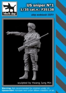 BLACK DOG F35138 - 1:35 US sniper N°1