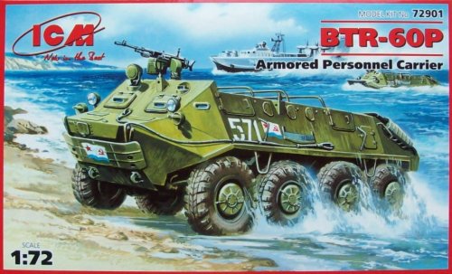 Przejdź do produktu ICM 72901 - 1:72 BTR-60P, Armored Personnel Carrier