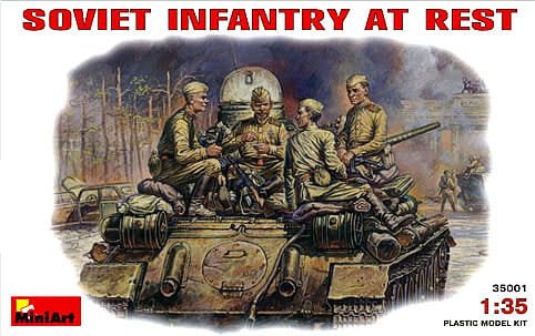 Przejdź do produktu MINIART 35001 - 1:35 Soviet Infantry At Rest