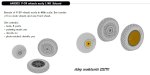 EDUARD 648202 - 1:48 P-39 wheels early