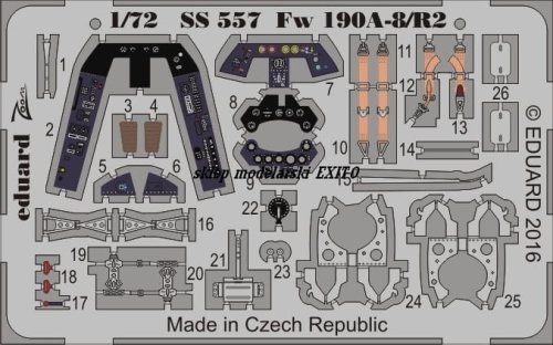 Przejdź do produktu EDUARD SS557 - 1:72 Fw 190A-8/R2  Weekend