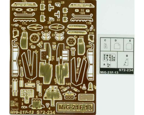 Przejdź do produktu PART S72234 - 1:72 MiG-21 F-13