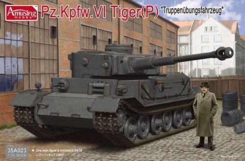 Przejdź do produktu AMUSING HOBBY 35A023 - 1:35 Pz.Kpfw.VI Tiger(P) Truppenubungsfahrzeug