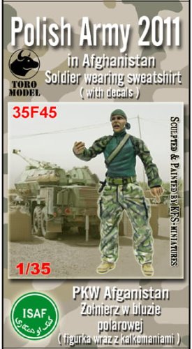 Przejdź do produktu TORO MODEL 35F45 - 1:35 PKW Afganistan - żołnierz w bluzie polarowej