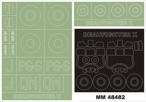 Przejdź do produktu MONTEX MM48482 - 1:48 Beaufighter TF.X
